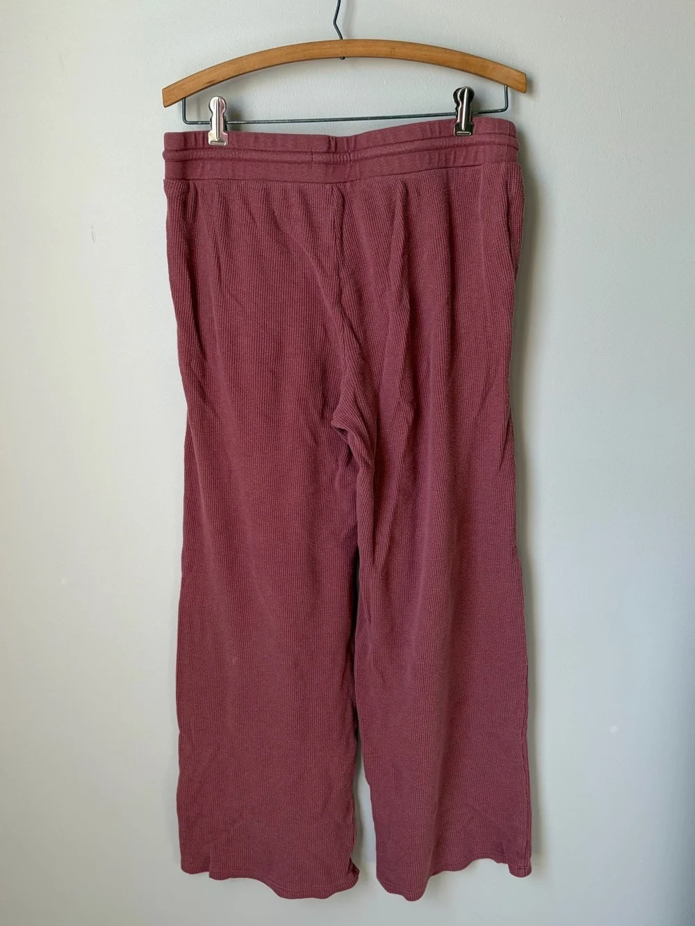 Lou & Grey Waffle Knit Matching Loungewear Set Pink